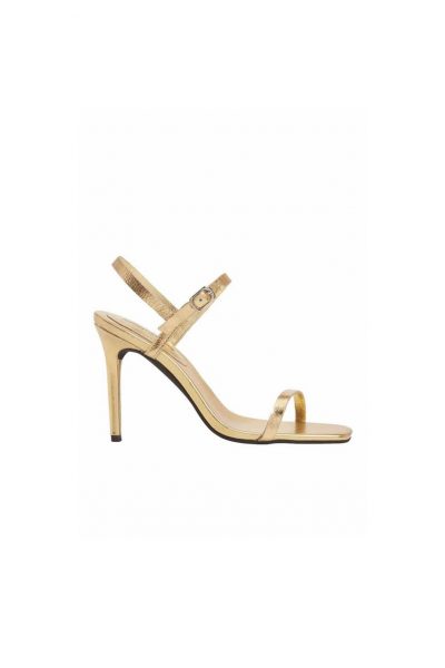 Get Busy Gold Strappy Sandals