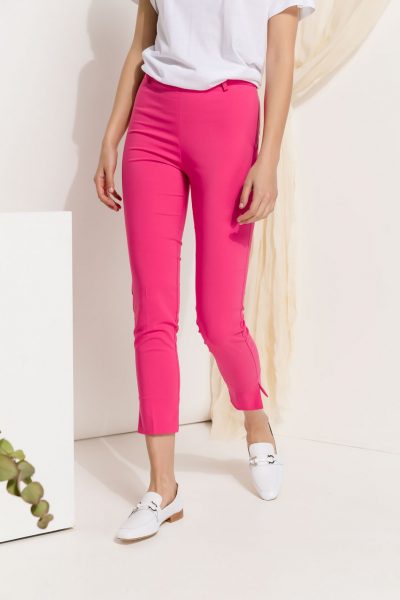 Pink Slim Fit Pants