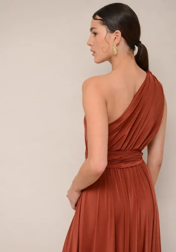 Artemis Dress – Chocolate - Image 2