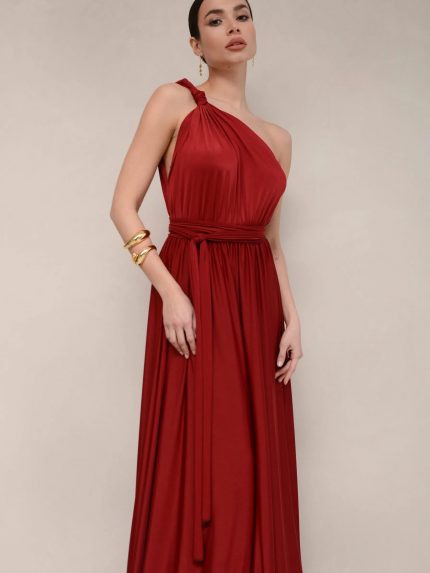 Artemis Dress – Red Wine