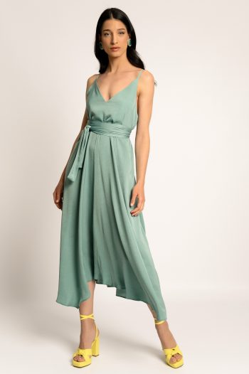 Isabel Belted Dress – Clay