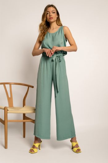 Leah Belted Cullotes – Clay - Image 4