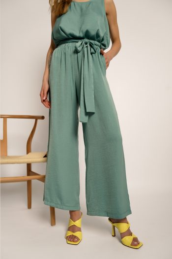 Leah Belted Cullotes – Clay - Image 5