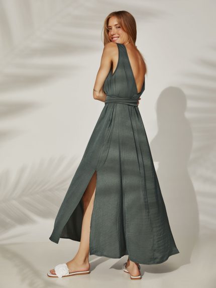 Peyton Dress – Khaki