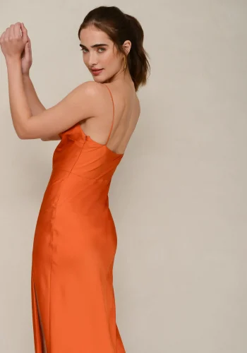 Fox Dress – Orange - Image 2