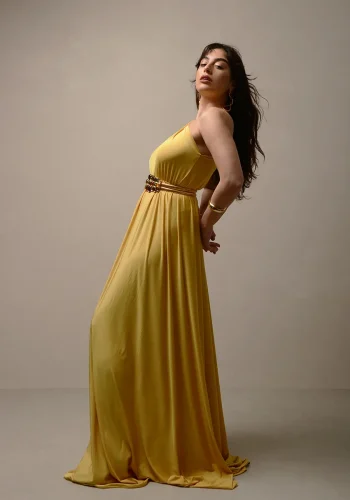 Artemis Dress – Yellow - Image 5