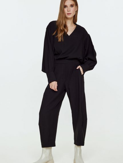 Valeria Pants – Black/Carbon