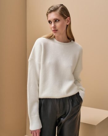 Oslo Knit – Off White - Image 2