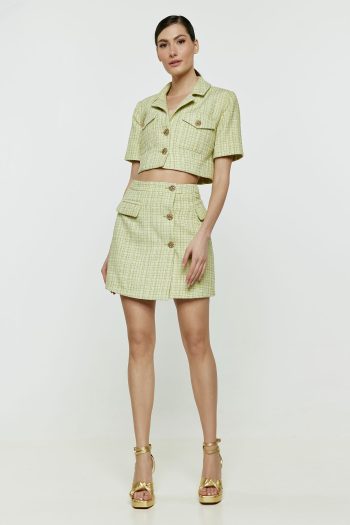 Paisley Skirt – Green - Image 7