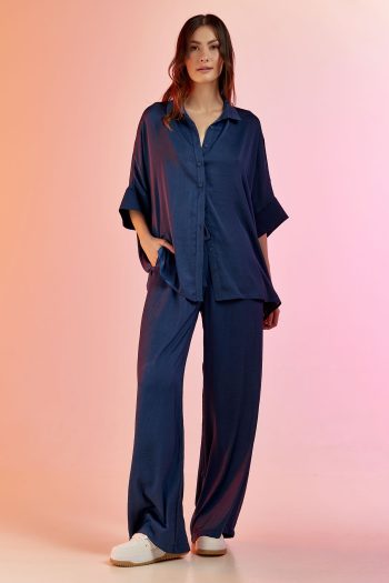 Isabel Shirt – Blue - Image 5