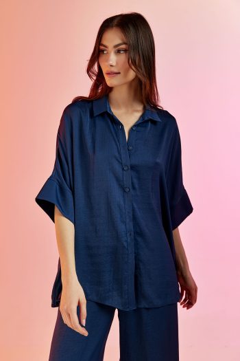 Isabel Shirt – Blue - Image 4
