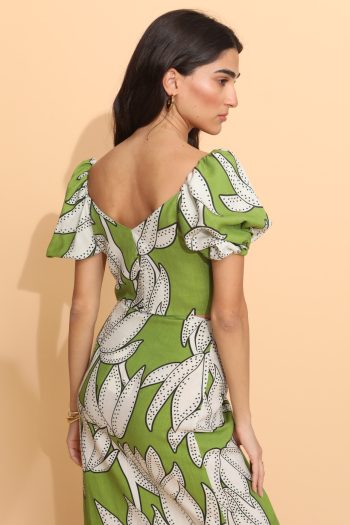 Cora Crop Top – Green - Image 5