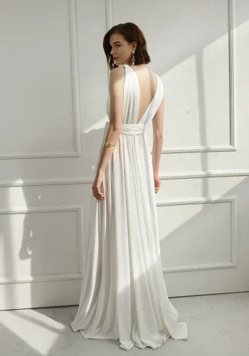 Crystal Dress – White - Image 4