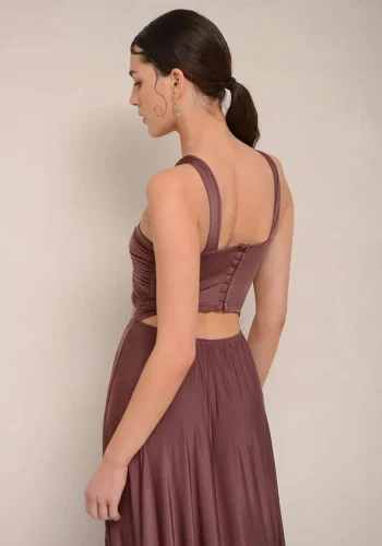 Rennes Dress – Brown Sugar - Image 4