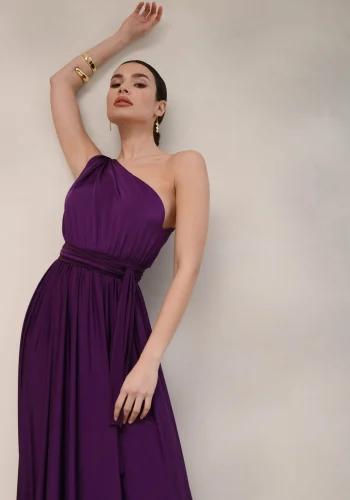 Artemis Dress – Purple - Image 3