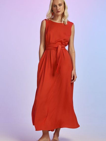 Peyton Dress – Brick