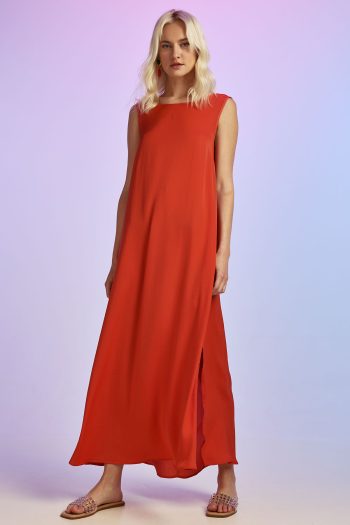 Peyton Dress – Brick - Image 5