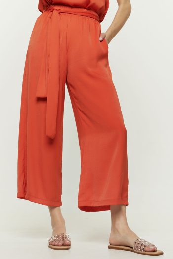 Leah Belted Cullotes – Brick