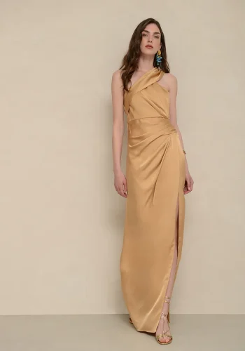 Kendra Dress – Gold - Image 3