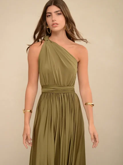 Artemis Dress – Olive
