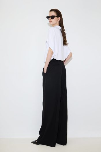 Marisa Crepe Pants – Black - Image 3