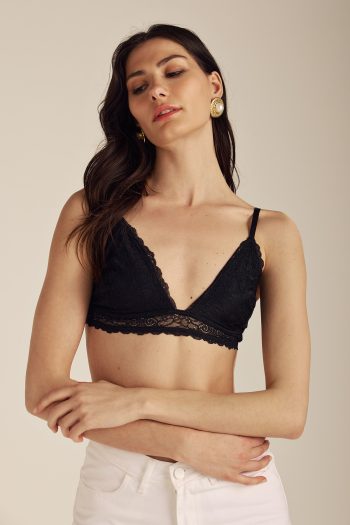 Lace Bralette – Black - Image 4