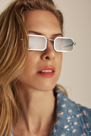 Verano Sunglasses – Silver/ Grey - Image 3