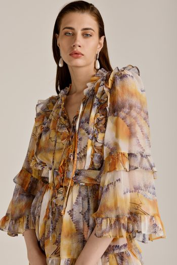 Bellagio Dress – Print - Image 2