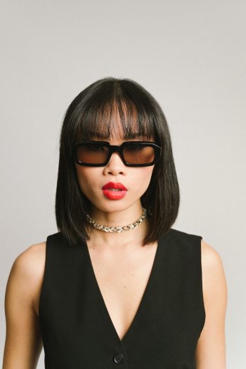 Monica Sunglasses – Black/ Brown