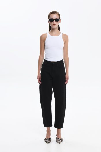 Lima Slouchy Denim – Black