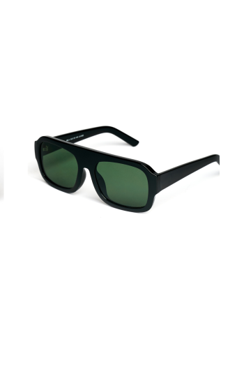 Mila Sunglasses – Black/Green - Image 2