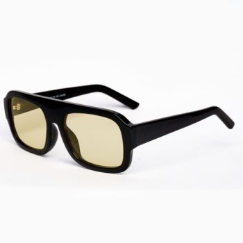 Mila Sunglasses – Black/ Yellow