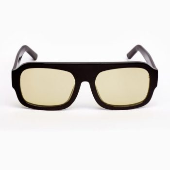 Mila Sunglasses – Black/ Yellow - Image 3