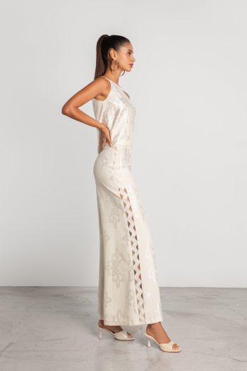 Harper Pants – Ecru - Image 2