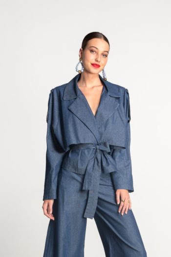 Emma Denim Jacket – Blue