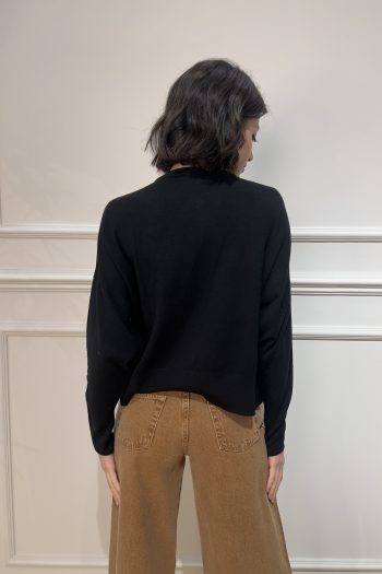 Round neck Knit – Black - Image 4