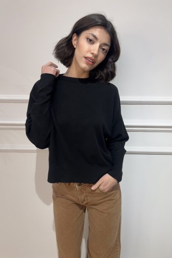 Round neck Knit – Black