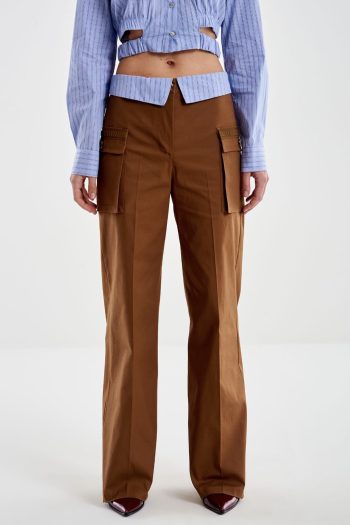 Ayla Pants – Brown - Image 2