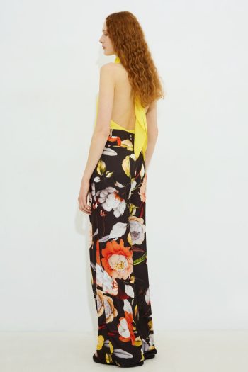Marisa Satin Pants – Floral - Image 2