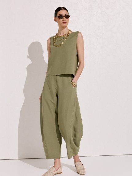 Valeria Pants – Khaki