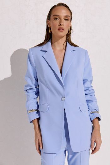 Olivia Blazer – Sky Blue - Image 2