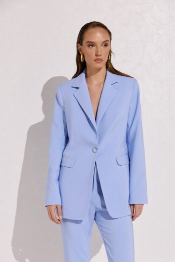 Olivia Blazer – Sky Blue