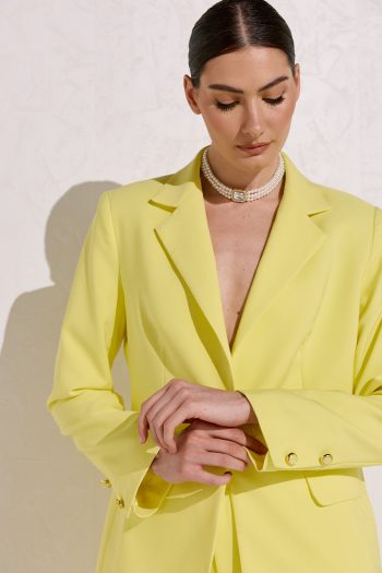Olivia Blazer – Yellow - Image 6
