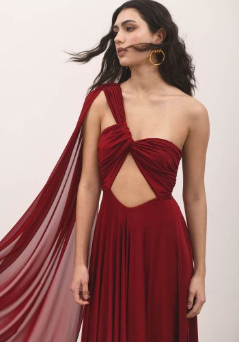 Callista Dress – Red Wine