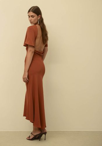 Melba Midi Dress – Cinnamon