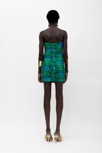 Maisha Dress – Blue/Green - Image 4