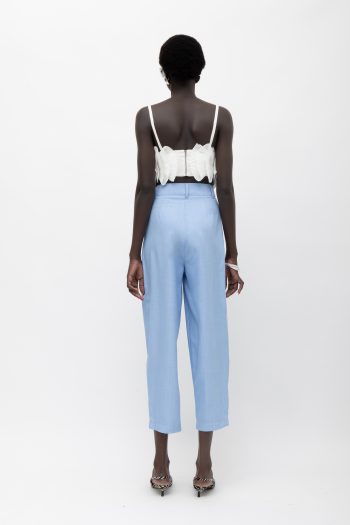 Naila Floral Bustier – White - Image 4