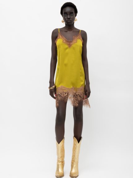 Marigold Dress – Lime