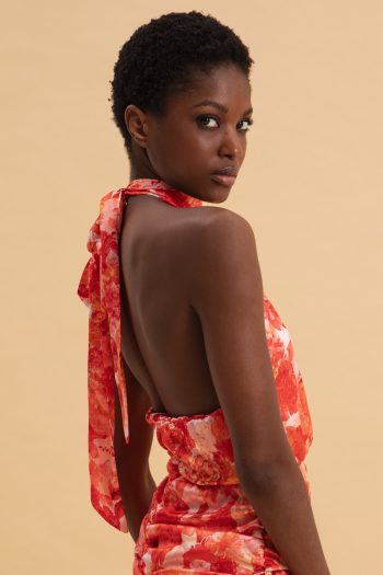Sunset Dream Mini Dress – Print - Image 3