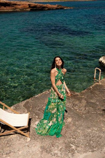 Riviera Maxi Dress – Green